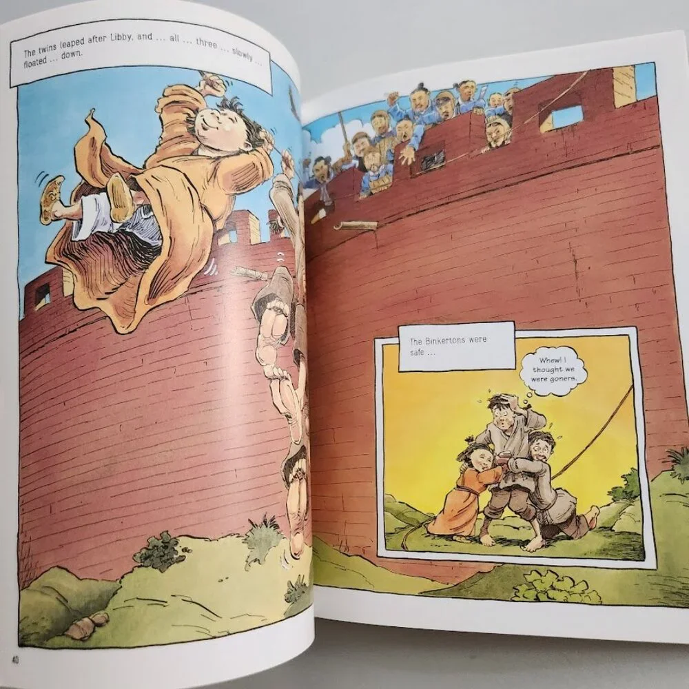 On the Run in Ancient China Time Travel Guides Book Comic Comicbook Children's H